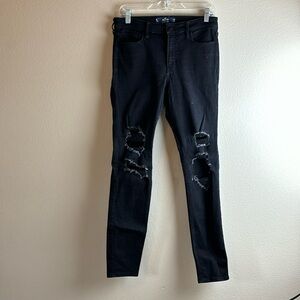 Hollister Jeans Womens Sz 9L High Rise Skinny